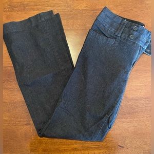 Banana Republic Martin Fit Flare Gray denim pants Sz 6
